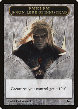 Emblem - Sorin, Lord of Innistrad (3) [Dark Ascension]