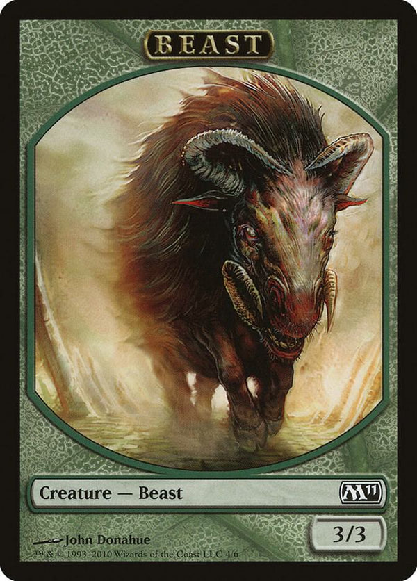 Beast Token (4) [Magic 2011]
