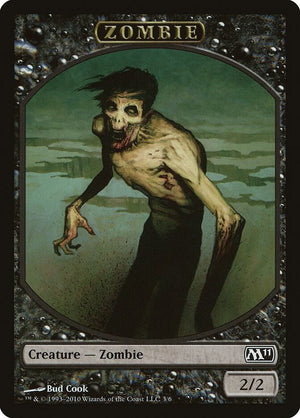 Zombie Token (3) [Magic 2011]