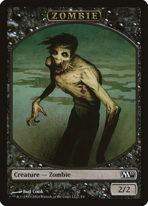 Zombie Token (3) [Magic 2011]