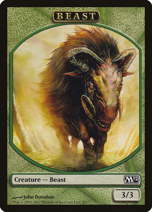 Beast Token (4) [Magic 2012]