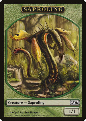 Saproling Token (5) [Magic 2012]