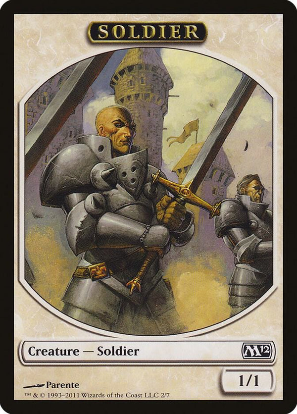 Soldier Token (2) [Magic 2012]