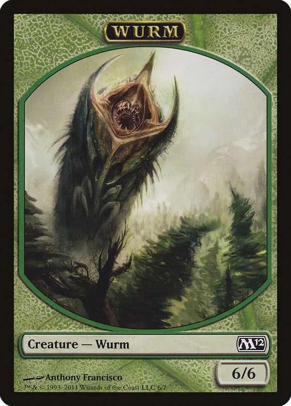 Wurm Token (6) [Magic 2012]