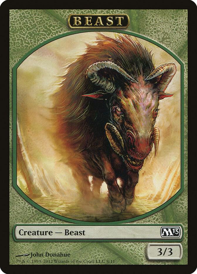 Beast Token (8) [Magic 2013]