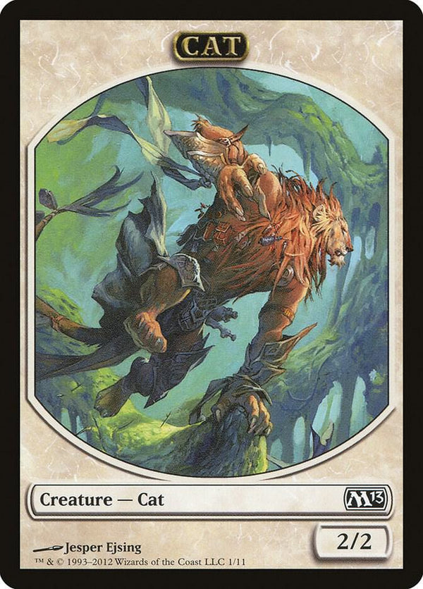 Cat Token (1) [Magic 2013]