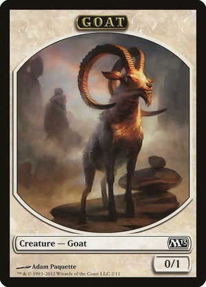 Goat Token (2) [Magic 2013]
