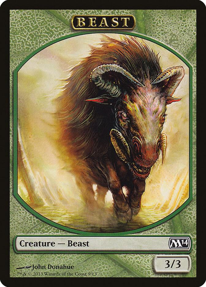Beast Token (9) [Magic 2014]