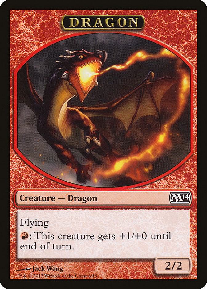 Dragon Token (6) [Magic 2014]