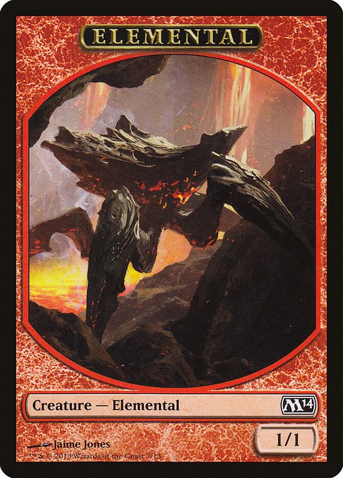 Elemental Token (7) [Magic 2014]