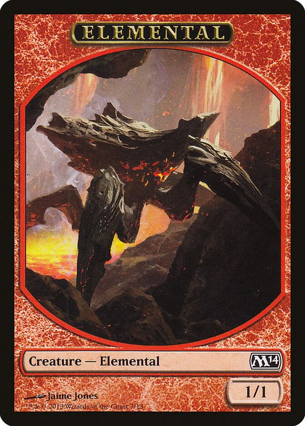 Elemental Token (7) [Magic 2014]