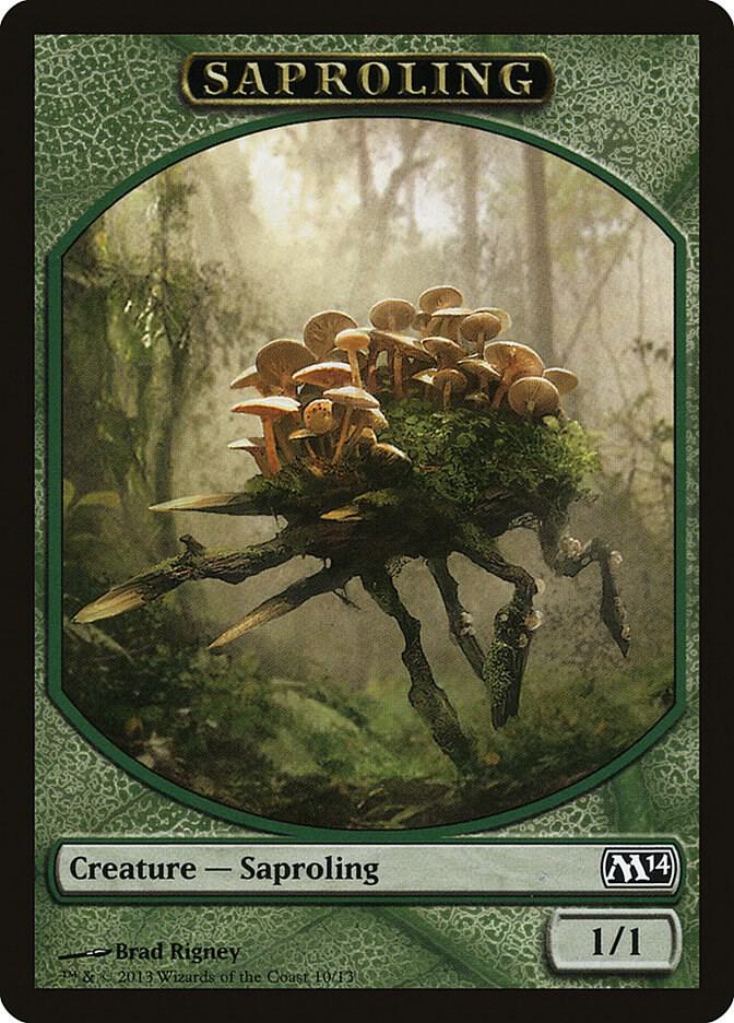 Saproling Token (10) [Magic 2014]