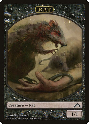 Rat Token (2) [Gatecrash]