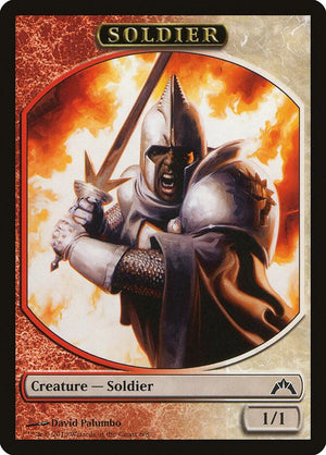 Soldier Token (6) [Gatecrash]