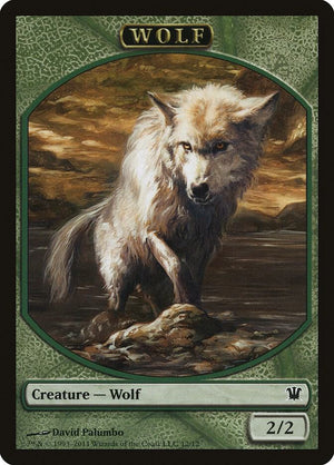 Wolf Token (12) [Innistrad]