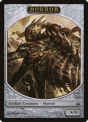 Horror Token (4) [Mirrodin Besieged]