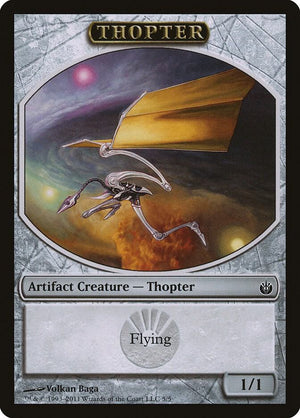 Thopter Token (5) [Mirrodin Besieged]