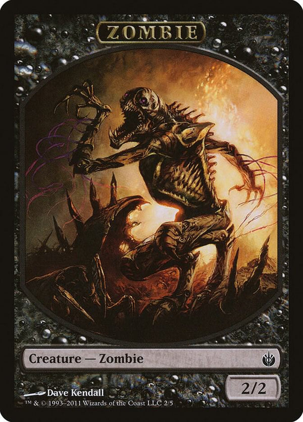 Zombie Token (2) [Mirrodin Besieged]