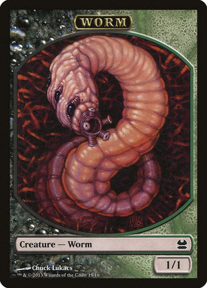 Worm Token (15) [Modern Masters]