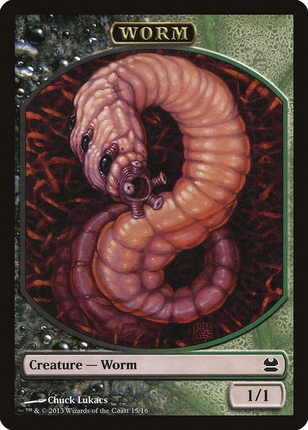 Worm Token (15) [Modern Masters]
