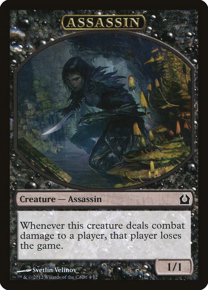 Assassin Token (4) [Return to Ravnica]
