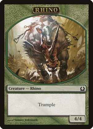 Rhino Token (9) [Return to Ravnica]