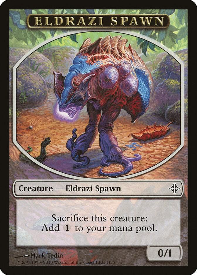 Eldrazi Spawn Token (1b) [Rise of the Eldrazi]