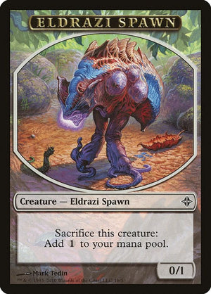 Eldrazi Spawn Token (1b) [Rise of the Eldrazi]
