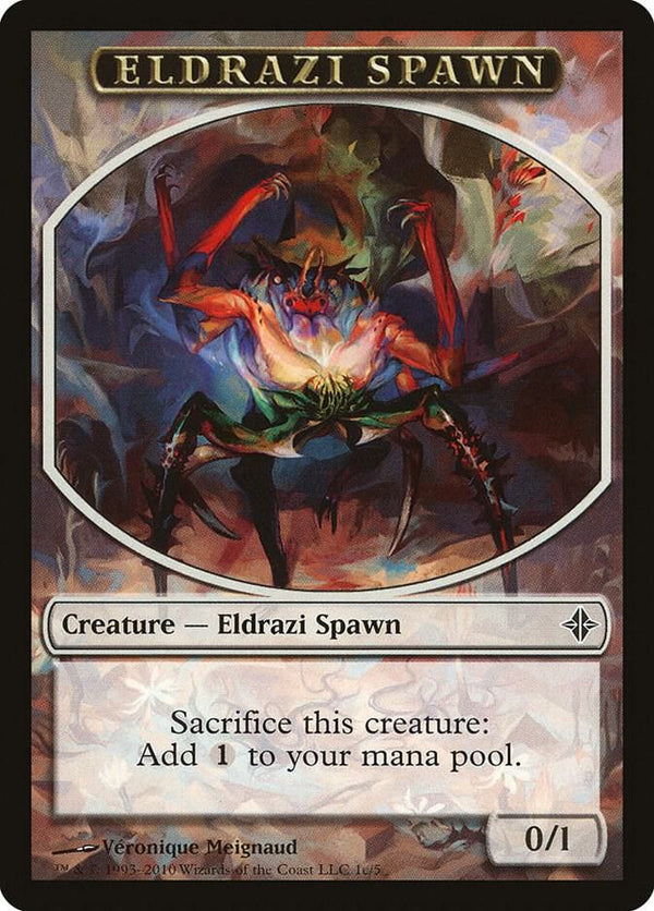 Eldrazi Spawn Token (1c) [Rise of the Eldrazi]