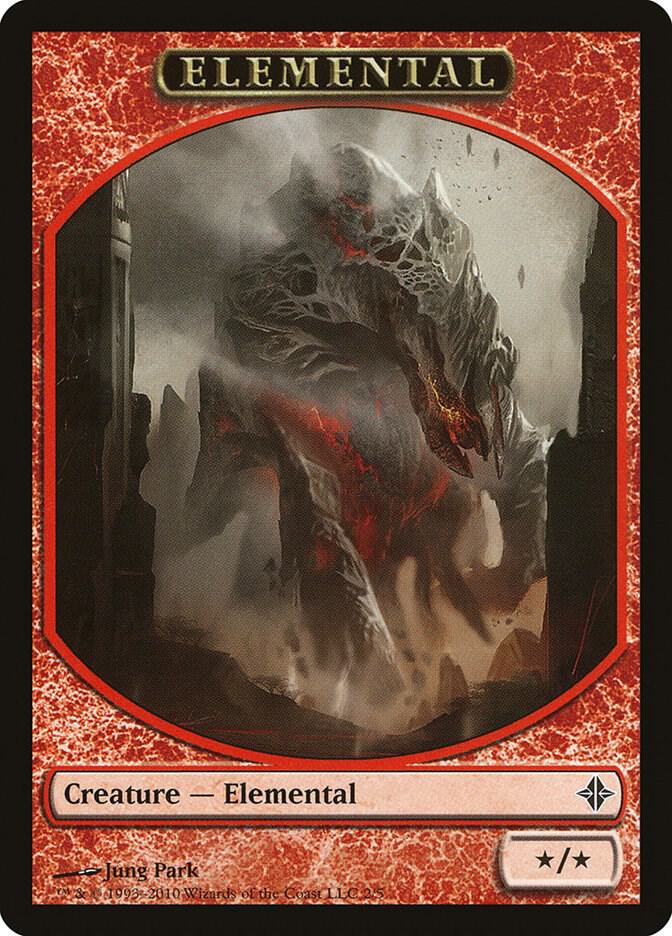 Elemental Token (2) [Rise of the Eldrazi]