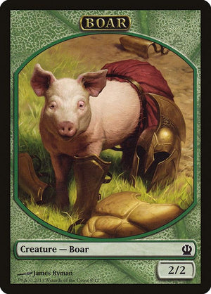 Boar Token (8) [Theros]