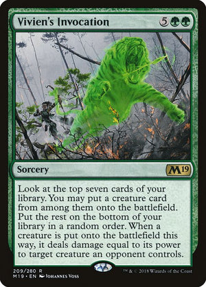 Vivien's Invocation (209) [Core Set 2019]