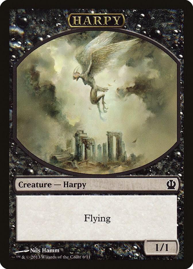Harpy Token (6) [Theros]