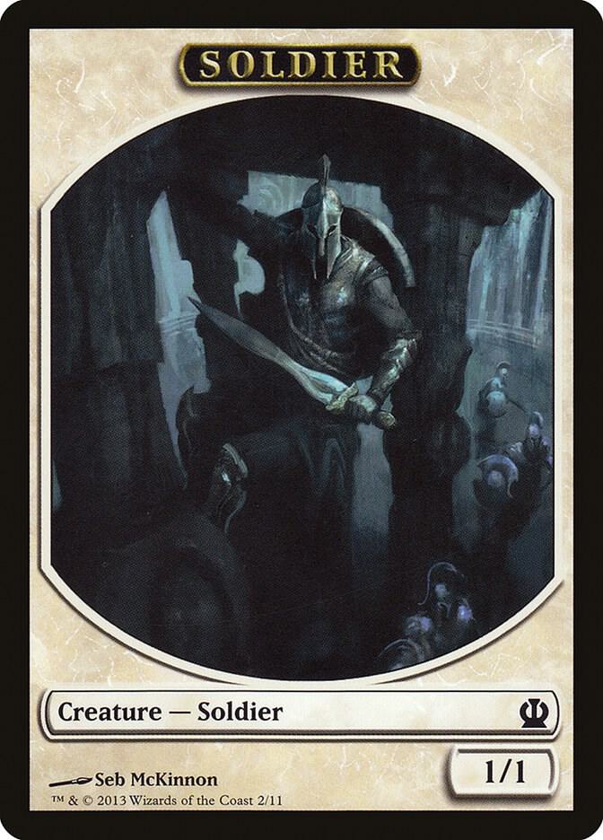 Soldier Token (McKinnon) (2) [Theros]