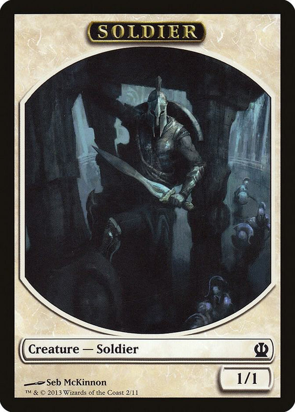 Soldier Token (McKinnon) (2) [Theros]