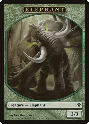 Elephant Token (4) [Worldwake]