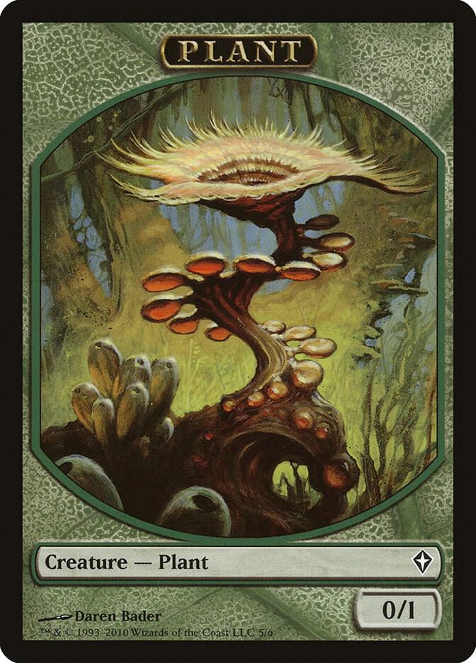 Plant Token (5) [Worldwake]
