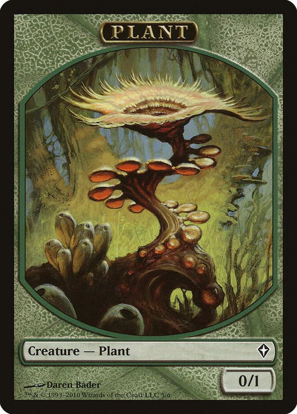 Plant Token (5) [Worldwake]