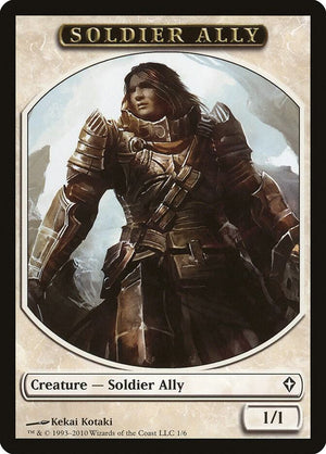 Soldier Ally Token (1) [Worldwake]