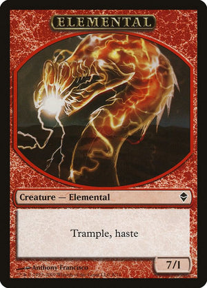 Elemental Token (8) [Zendikar]