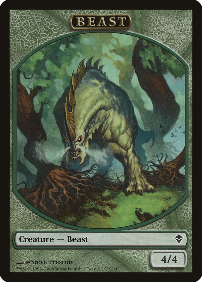 Beast Token (9) [Zendikar]