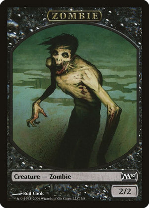Zombie Token (3) [Magic 2010]