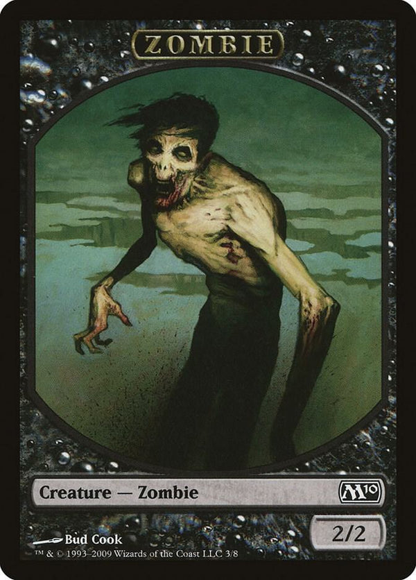 Zombie Token (3) [Magic 2010]