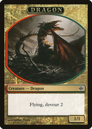 Dragon Token (3) [Alara Reborn]
