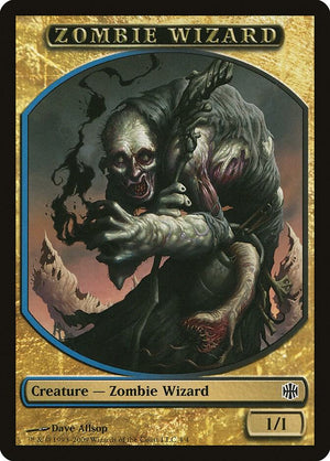 Zombie Wizard Token (4) [Alara Reborn]