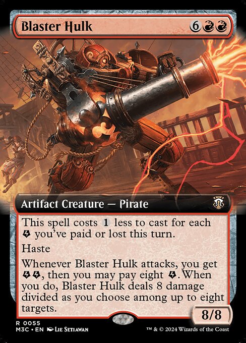 Blaster Hulk (55) [Modern Horizons 3 Commander]