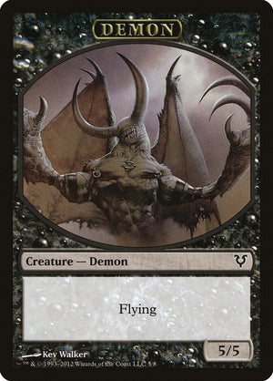 Demon Token (5) [Avacyn Restored]