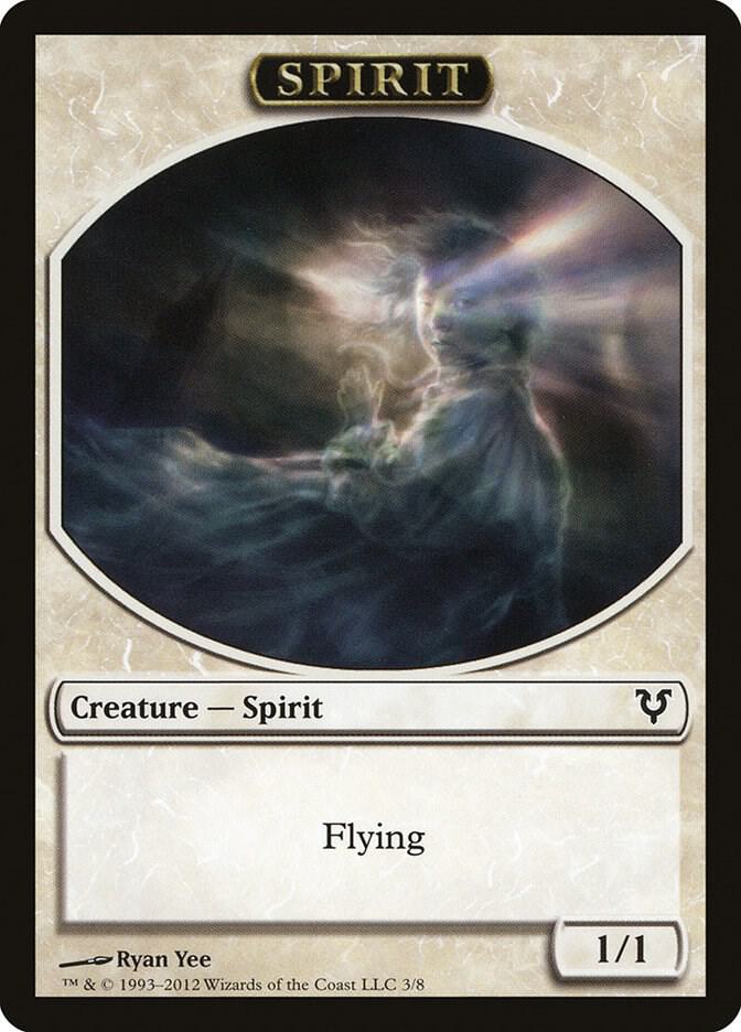 Spirit Token (3) [Avacyn Restored]