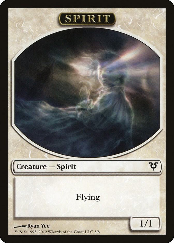 Spirit Token (3) [Avacyn Restored]