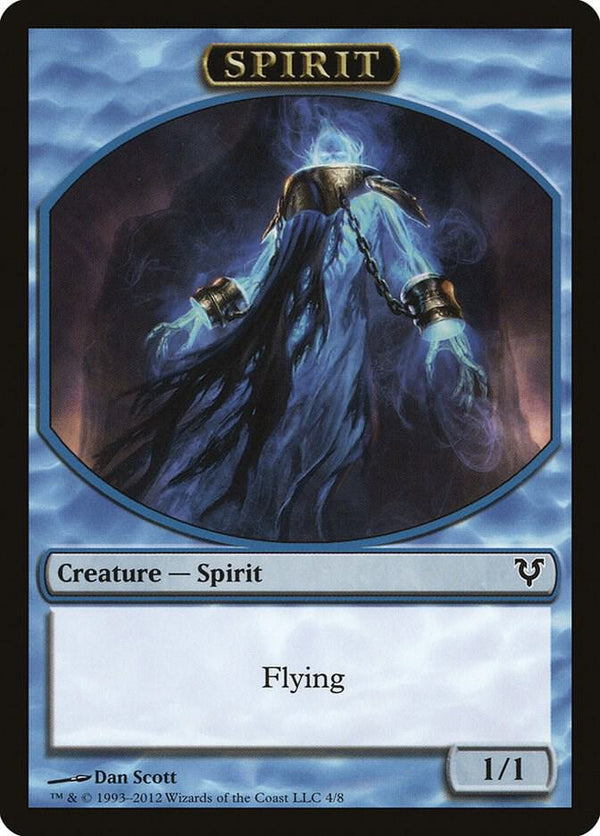 Spirit Token (4) [Avacyn Restored]